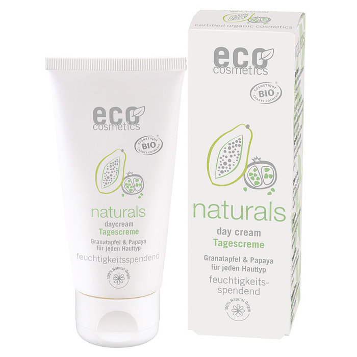 Eco Cosmetics Day Cream with Pomegranate and Papaya Eco Cosmetics Day Cream with Pomegranate and Papaya
