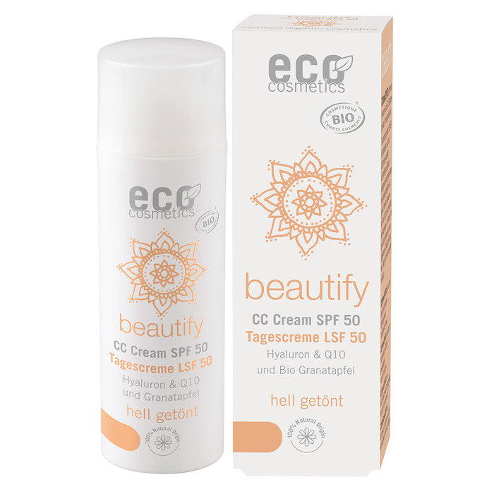 Eco Cosmetics CC Cream SPF50 leicht getönt Eco Cosmetics CC Cream SPF50 leicht getönt