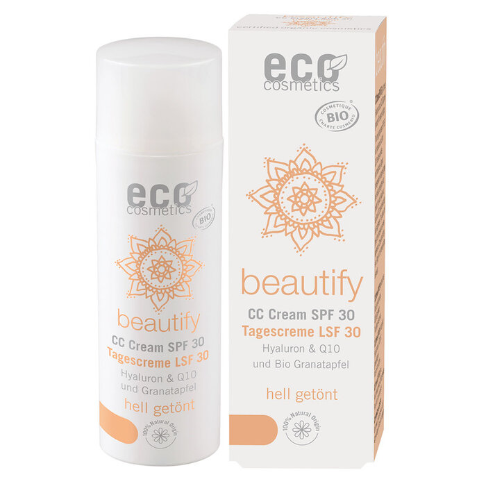 Eco Cosmetics CC Cream SPF30 slightly tinted Eco Cosmetics CC Cream SPF30 slightly tinted