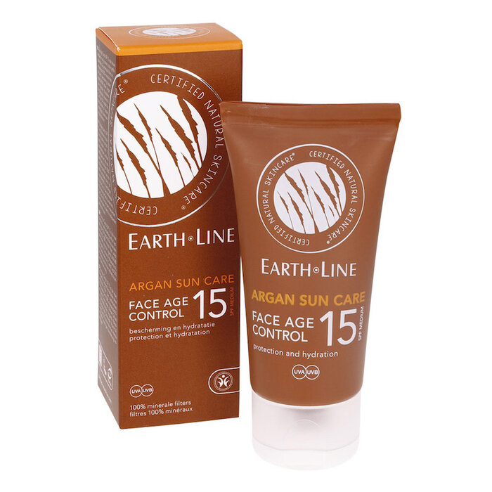 Earth Line Argan Sun Care Face SPF15 Age Control Earth Line Argan Sun Care Face SPF15 Age Control