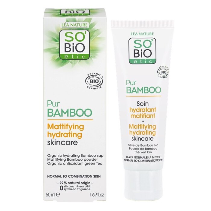 SO'BiO étic Pur Bamboo Mattierende Feuchtigkeitscreme SO'BiO étic Pur Bamboo Mattierende Feuchtigkeitscreme