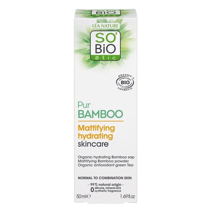 SO'BiO étic Pur Bamboo Mattierende Feuchtigkeitscreme SO'BiO étic Pur Bamboo Mattierende Feuchtigkeitscreme