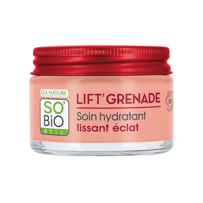 SO'BiO étic Lift Grenade Smooth & Glow feuchtigkeitsspendende Tagescreme SO'BiO étic Lift Grenade Smooth & Glow feuchtigkeitsspendende Tagescreme