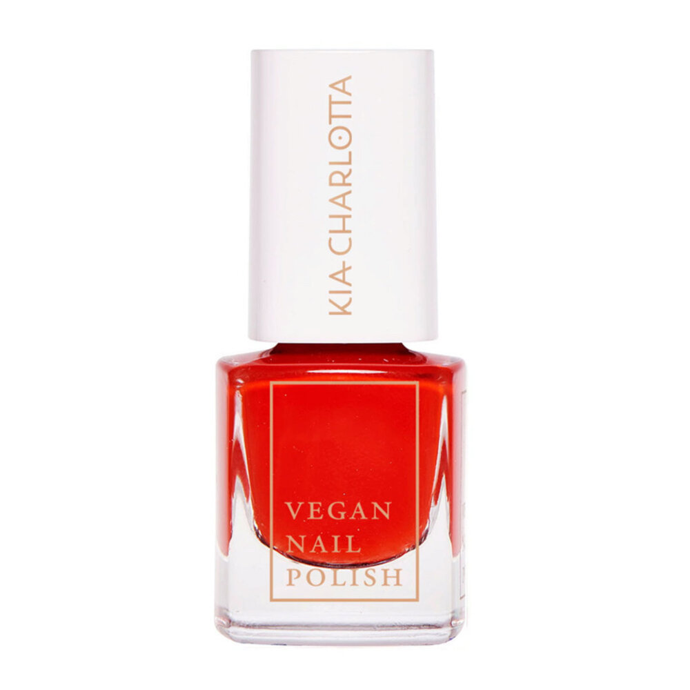 Kia Charlotta I Can Classic Red nail polish Kia Charlotta I Can Classic Red nail polish