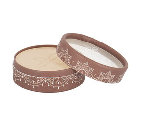 Boho Green Make-up Compact Powder 01 Beige Diaphane Boho Green Make-up Compact Powder 01 Beige Diaphane