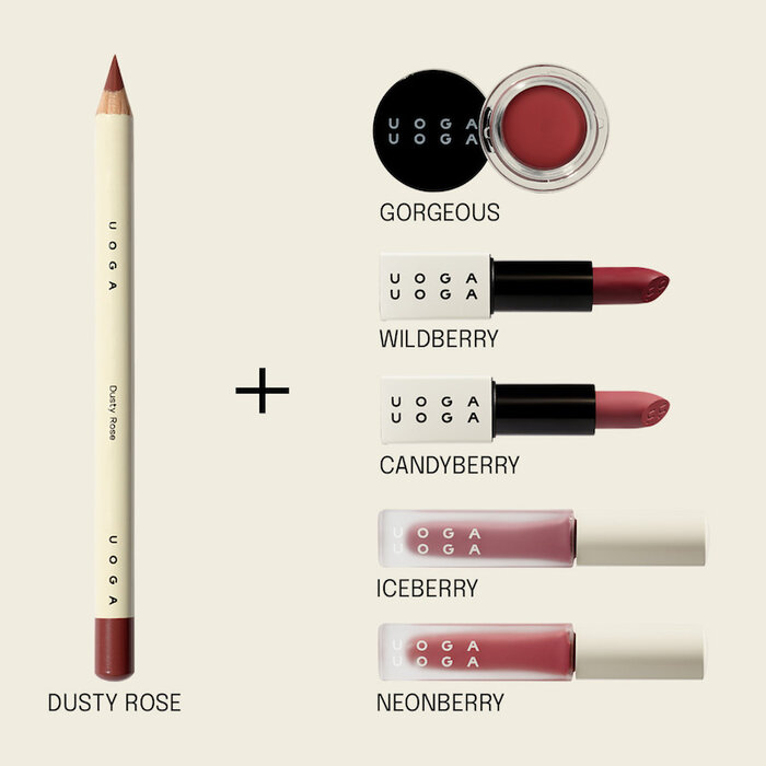 Uoga Uoga Lip Pencil 855 Dusty Rose Uoga Uoga Lip Pencil 855 Dusty Rose