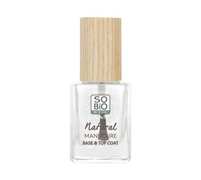 SO'BiO étic Nail Base and Top Coat Transparent SO'BiO étic Nail Base and Top Coat Transparent