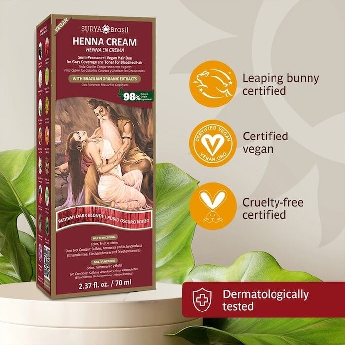 Surya Brasil Cream Henna Reddish Dark Blonde