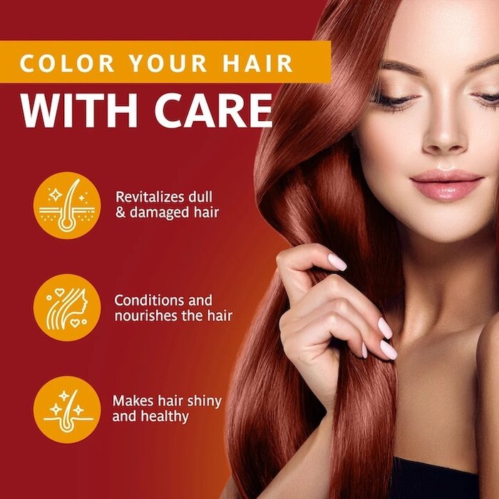 Surya Brasil Henna Cremefarben Rötliches Dunkelblond