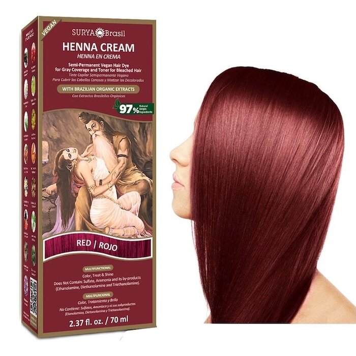 Surya Brasil Henna Cremefarben Rot Surya Brasil Henna Cremefarben Rot