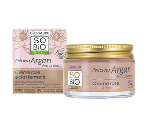 SO'BiO étic Argan Firming Radiance Pink Tagescreme
