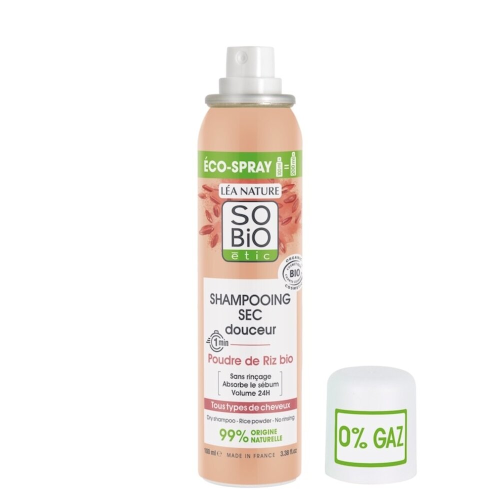 SO'BiO étic Softening Dry Shampoo Rice Powder SO'BiO étic Softening Dry Shampoo Rice Powder