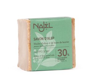 NAJEL Aleppo Olijfzeep 30% Laurierolie NAJEL Aleppo Olijfzeep 30% Laurierolie