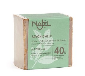 NAJEL Aleppo Olive soap 40% Laurel Oil NAJEL Aleppo Olive soap 40% Laurel Oil
