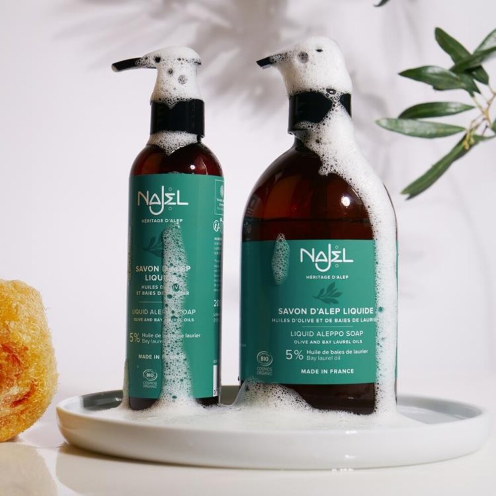 Aleppo Najel Liquid Soap Laurel 5% Aleppo Najel Liquid Soap Laurel 5%