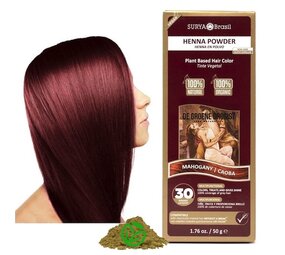 Surya Brasil Henna-Pulver Mahagoni Surya Brasil Henna-Pulver Mahagoni