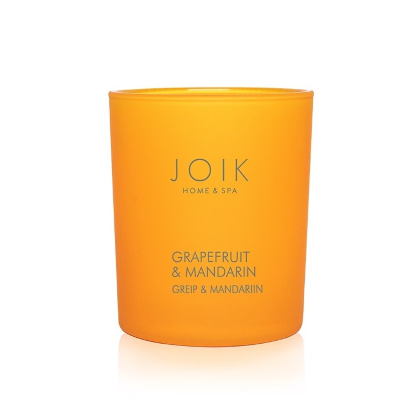 JOIK Scented Candle Rapeseed Wax Grapefruit & Mandarin paraffin free