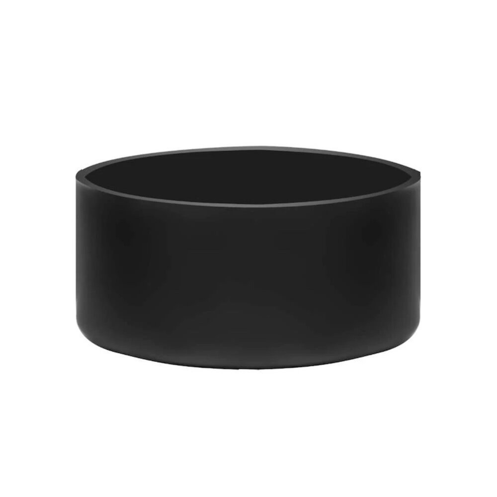 VANN Ultimate RVS Drinkfles Bescherm Bodem  Zwart 1 Liter