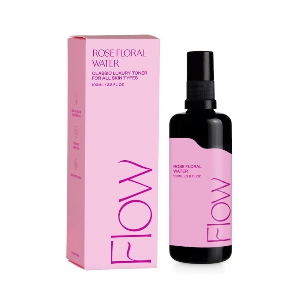 Flow Cosmetics Rose Floral Water Classic Luxury Mist Toner Flow Cosmetics Rose Floral Water Classic Luxury Mist Toner