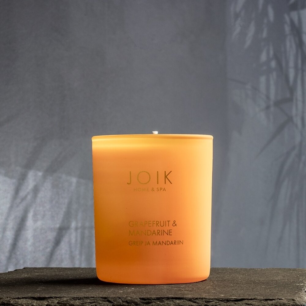 JOIK Duftkerze in Geschenkbox Rapswachs Grapefruit und Mandarine JOIK Duftkerze in Geschenkbox Rapswachs Grapefruit und Mandarine