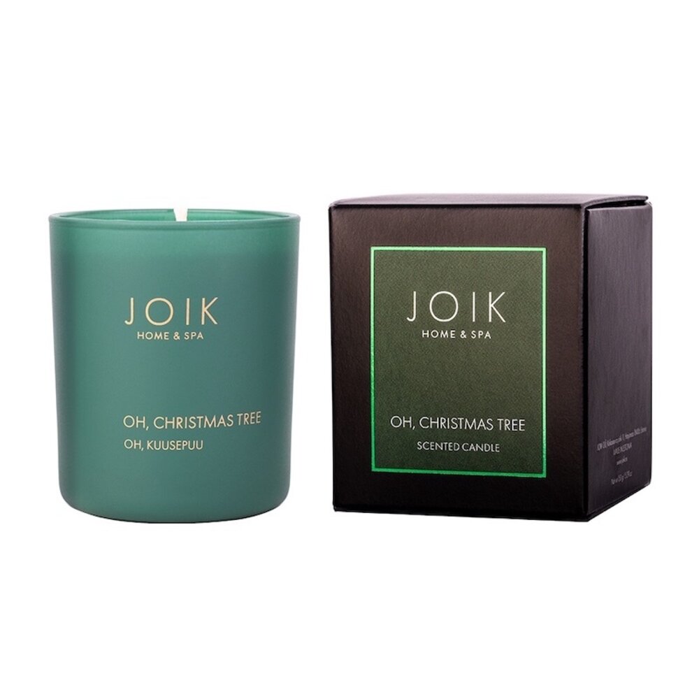 JOIK Scented Candle Gift Box Rapeseed Wax Oh Christmas Tree