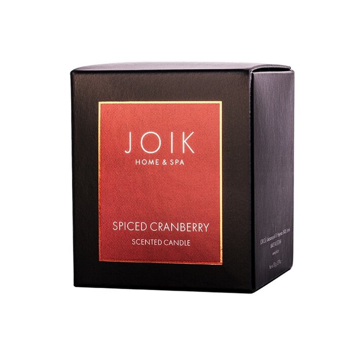 JOIK Duftkerze in Geschenkbox Rapswachs gewürzte Cranberry JOIK Duftkerze in Geschenkbox Rapswachs gewürzte Cranberry