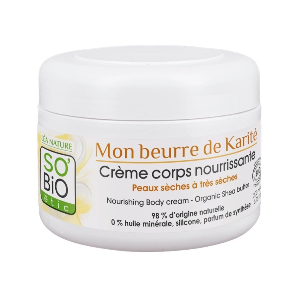SO'Bio étic Nährende Körpercreme mit Sheabutter SO'Bio étic Nährende Körpercreme mit Sheabutter