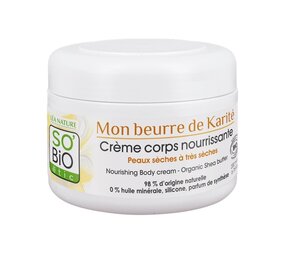 SO'BiO étic Nourishing Body Cream Shea Butter SO'BiO étic Nourishing Body Cream Shea Butter