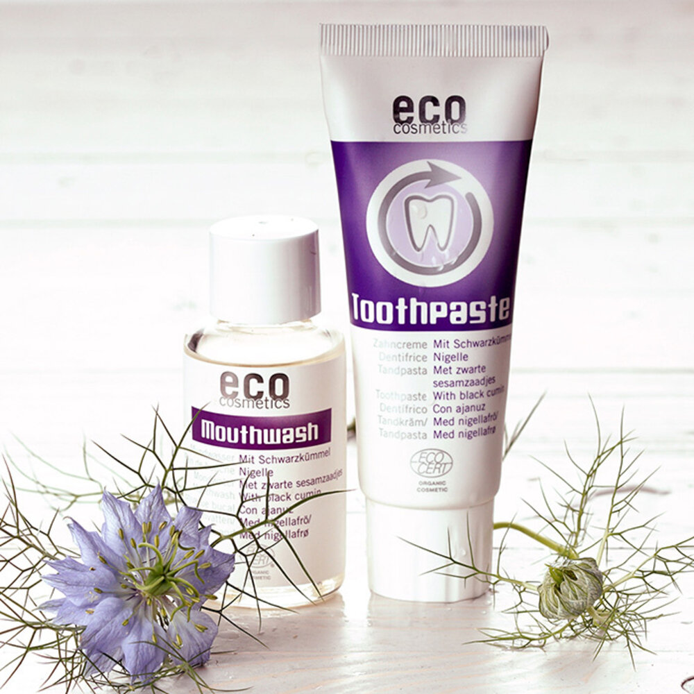 Eco Cosmetics Toothpaste with Black Cumin Seeds Eco Cosmetics Toothpaste with Black Cumin Seeds