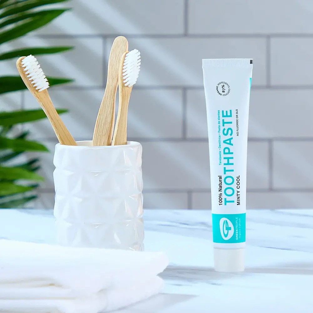 Green People Toothpaste Minty Cool without fluoride Green People Toothpaste Minty Cool without fluoride