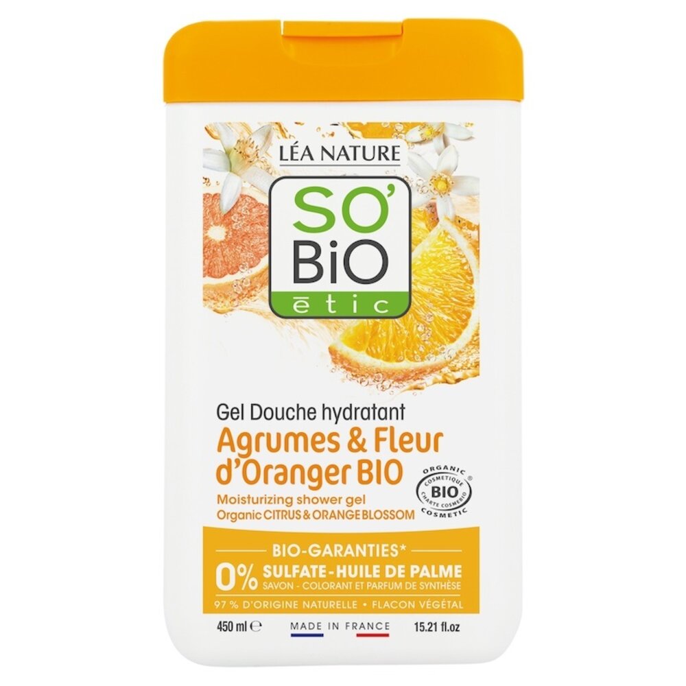 SO'BiO étic Shower Gel Citrus Orange Blossom SO'BiO étic Shower Gel Citrus Orange Blossom