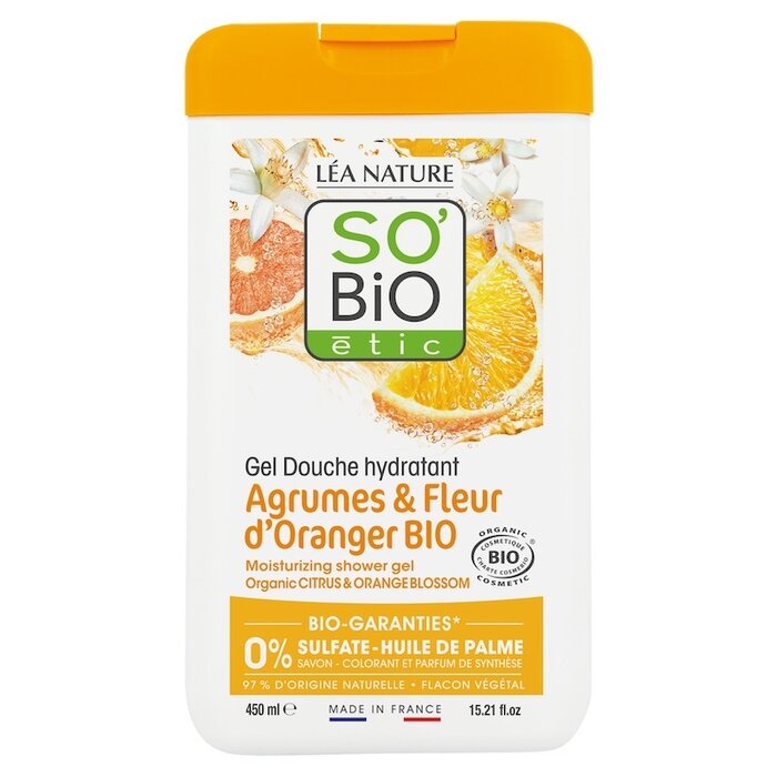 SO'Bio étic Duschgel Citrus Orange Blossom SO'Bio étic Duschgel Citrus Orange Blossom