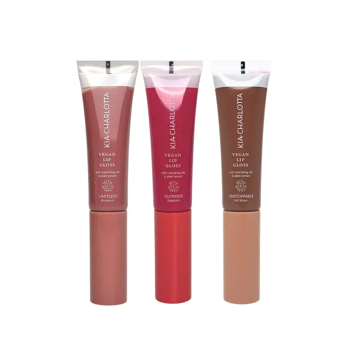 Kia Charlotta Lip Gloss Soft Brown Unstoppable Kia Charlotta Lip Gloss Soft Brown Unstoppable