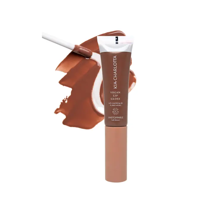 Kia Charlotta Lip Gloss Soft Brown Unstoppable Kia Charlotta Lip Gloss Soft Brown Unstoppable