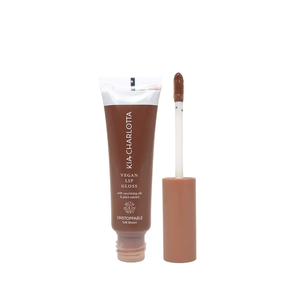 Kia Charlotta Lip Gloss Soft Brown Unstoppable Kia Charlotta Lip Gloss Soft Brown Unstoppable