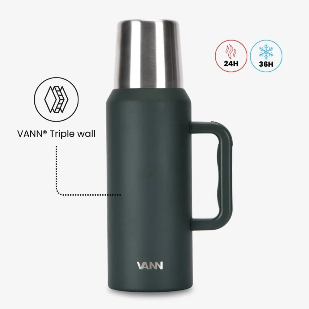 VANN Stainless Steel Thermos Flask 1.2 Liter VANN Stainless Steel Thermos Flask 1.2 Liter