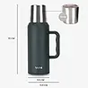 VANN Stainless Steel Thermos Flask 1.2 Liter VANN Stainless Steel Thermos Flask 1.2 Liter