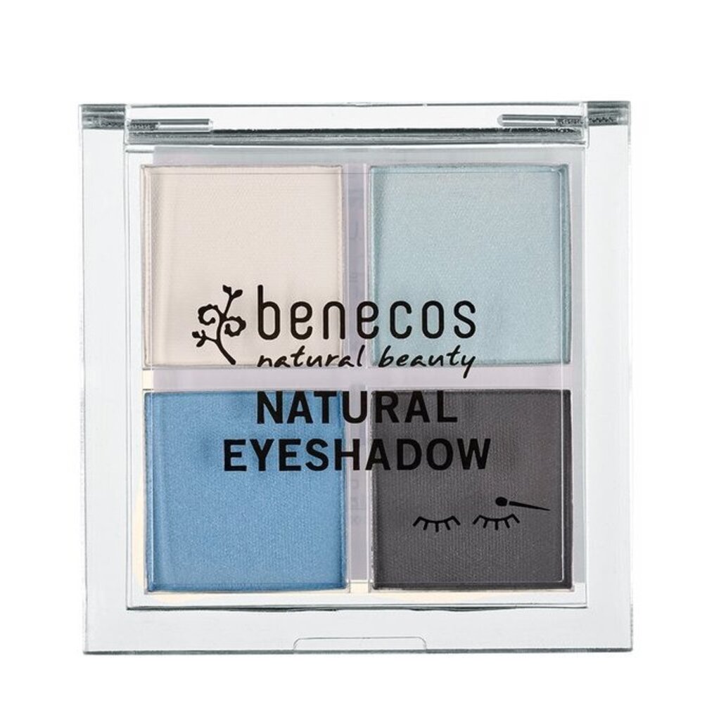 Benecos Lidschattenpalette Quattro True Blue Benecos Lidschattenpalette Quattro True Blue