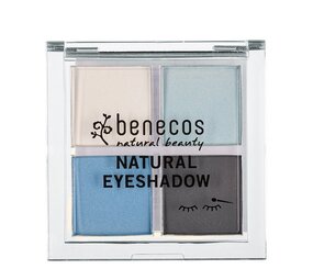Benecos Lidschattenpalette Quatro True Blue Benecos Lidschattenpalette Quatro True Blue
