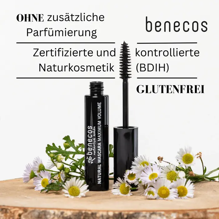 Benecos Mascara Maximum Volume Tiefschwarz Benecos Mascara Maximum Volume Tiefschwarz