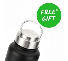 VANN Bottles #1 FREE* Gift RVS Dop Ultimate Drinkfles VANN Bottles #1 FREE* Gift RVS Dop Ultimate Drinkfles