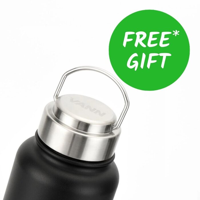 VANN Free* Gift Edelstahlverschluss Ultimative Trinkflasche VANN Free* Gift Edelstahlverschluss Ultimative Trinkflasche