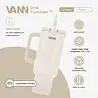 VANN One Tumbler Stainless Steel Off White 1.2 Liter VANN One Tumbler Stainless Steel Off White 1.2 Liter