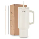VANN Bottles One Tumbler Stainless Steel Off White 1.2 Liter VANN Bottles One Tumbler Stainless Steel Off White 1.2 Liter