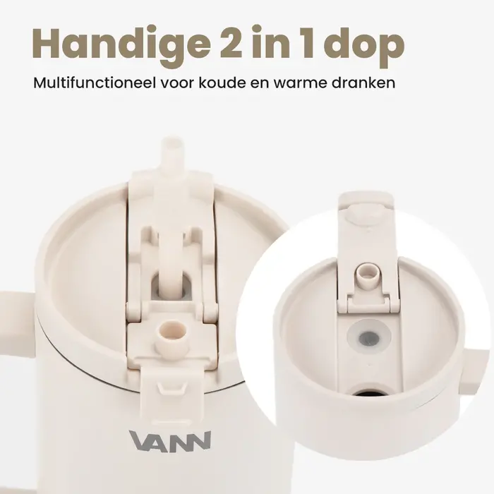 VANN One Tumbler RVS Off White 1,2 Liter VANN One Tumbler RVS Off White 1,2 Liter