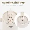 VANN One Tumbler Stainless Steel Off White 1.2 Liter VANN One Tumbler Stainless Steel Off White 1.2 Liter