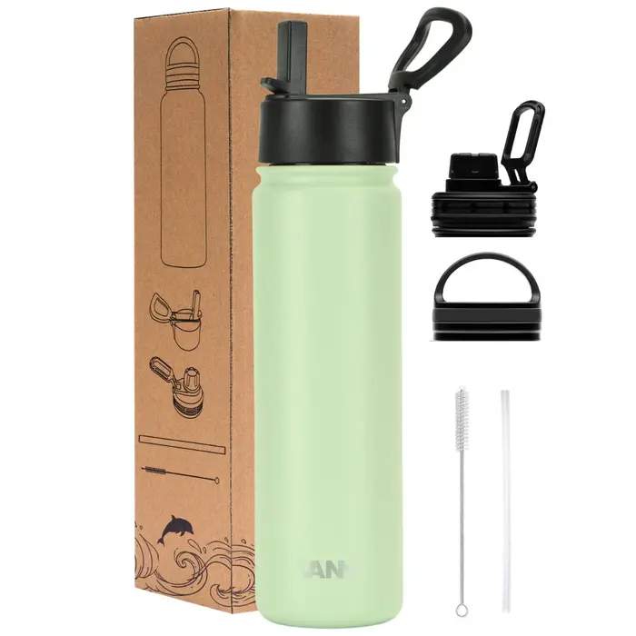 VANN 3-Walled Ultimate Stainless Steel Drinking Bottle Kiwi 650 ML VANN 3-Walled Ultimate Stainless Steel Drinking Bottle Kiwi 650 ML
