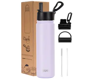 VANN Bottles Ultimate Stainless Steel Drinking Bottle Love Lila 650 ML VANN Bottles Ultimate Stainless Steel Drinking Bottle Love Lila 650 ML
