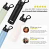 VANN 3-Walled Ultimate Stainless Steel Drinking Bottle Love Lila 650 ML VANN 3-Walled Ultimate Stainless Steel Drinking Bottle Love Lila 650 ML