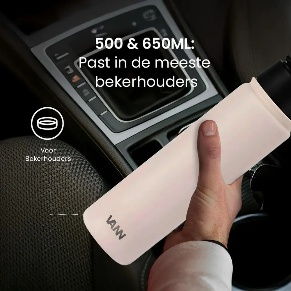 VANN 3-Walled Ultimate Stainless Steel Drinking Bottle Love Lila 650 ML VANN 3-Walled Ultimate Stainless Steel Drinking Bottle Love Lila 650 ML